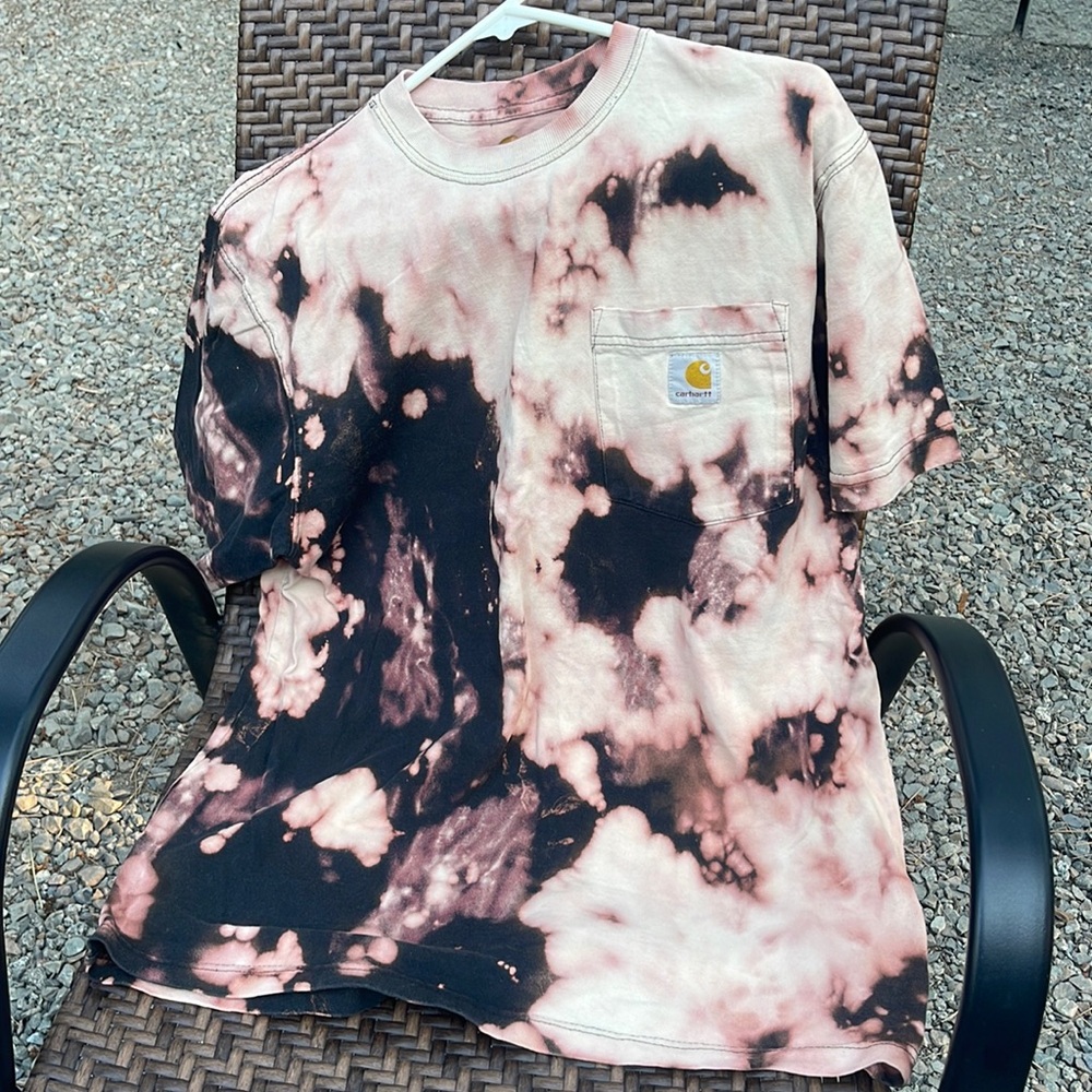 Vintage oversized bleached Carhartt T-Shirt